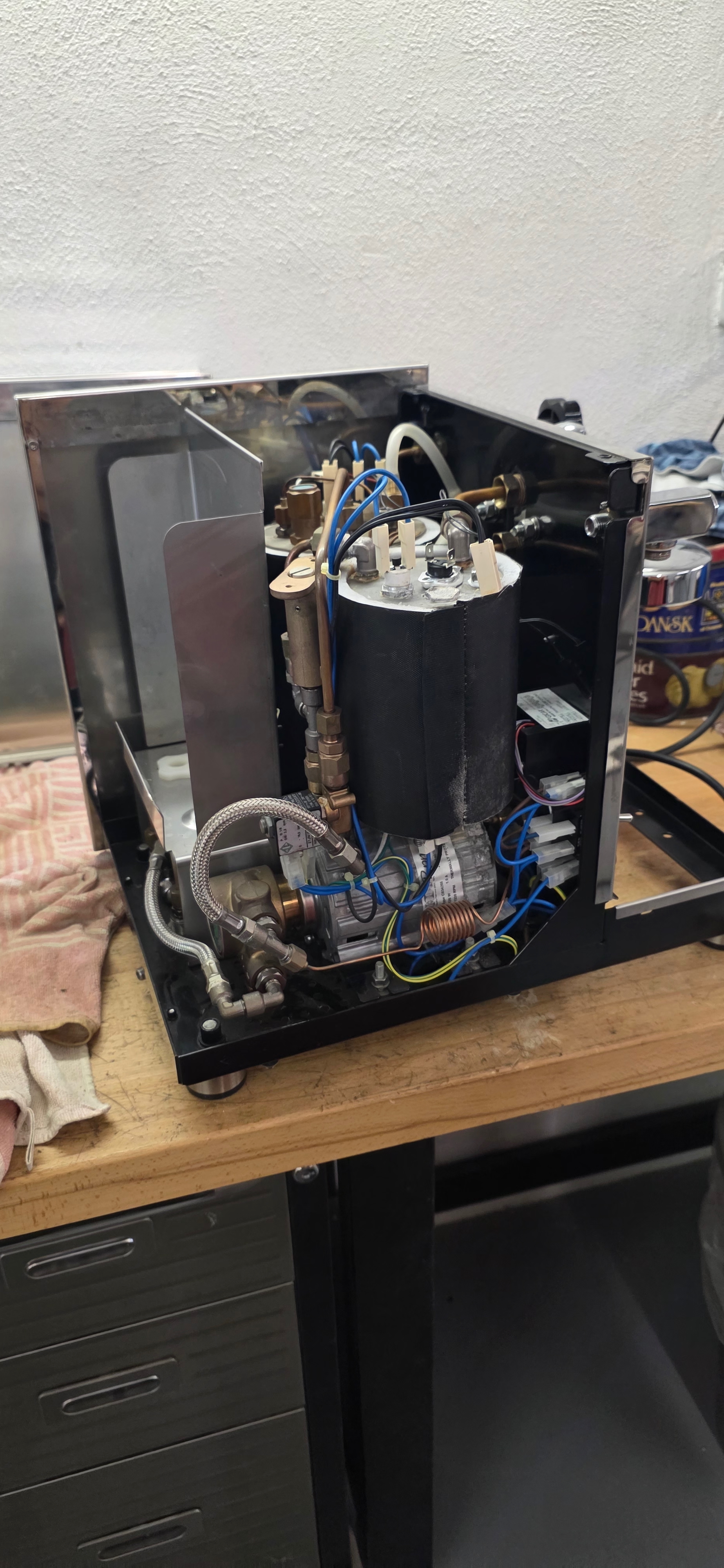 Operation Espressomaschine